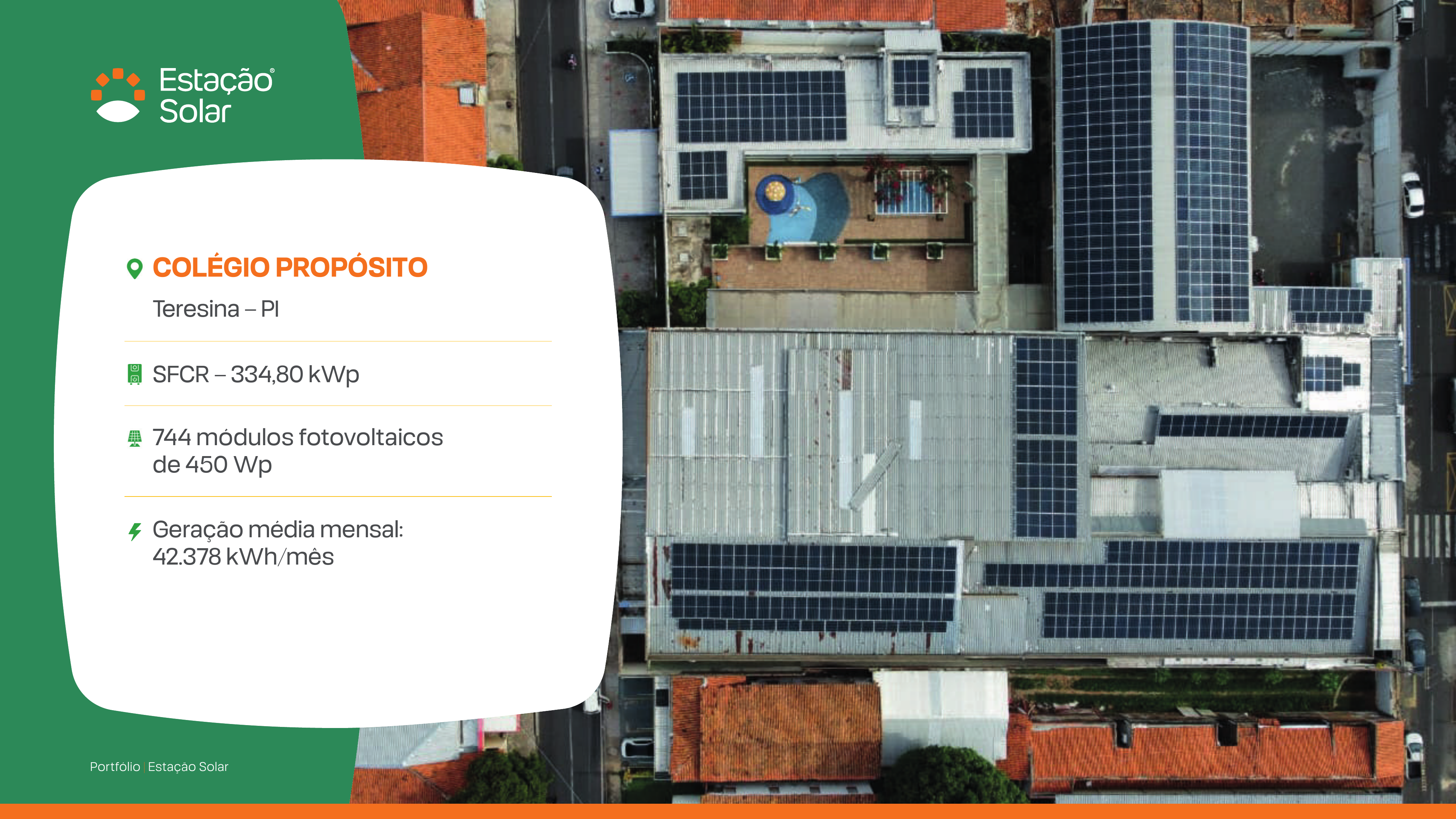 Caso de sucesso 3 — instalação residencial