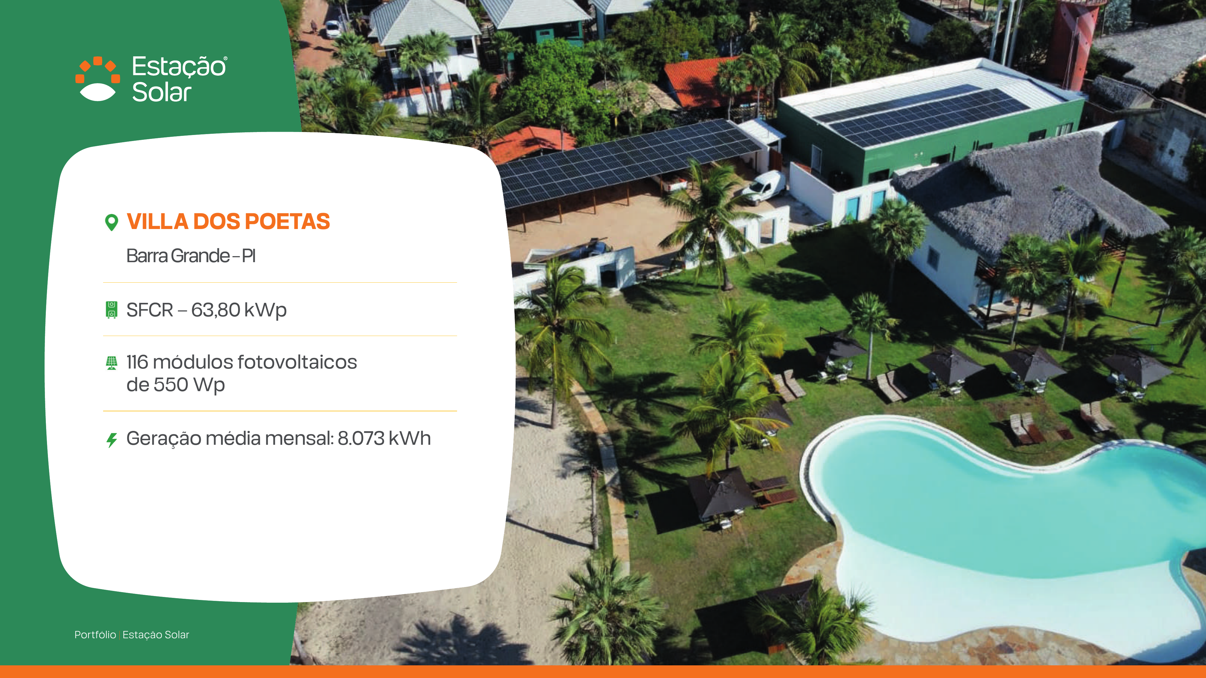 Caso de sucesso 6 — instalação residencial